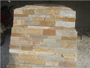 Split Surface Rusty Slate Culture Stone Wall Tile