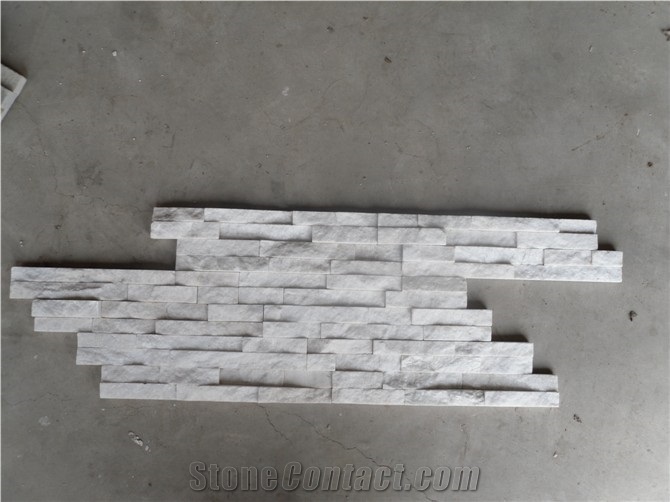 Split Surface White Culture Stone for Wall Tile