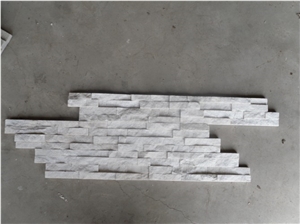 Split Surface White Culture Stone for Wall Tile