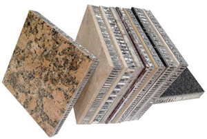 Facade Wall Cladding - Honeycomb Stone Panels