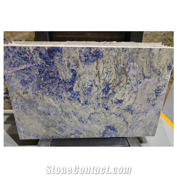 Bolivia Sodalite Blue Granite Stone Slab