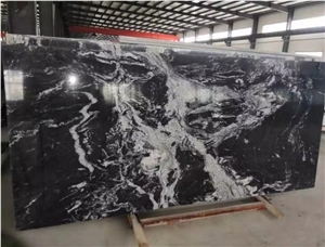 Fantasy Black Marble for Bathroom Design