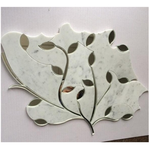 Natural Polished Medallions Waterjet Marble