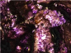 Purple Agate Gemstone Semiprecious