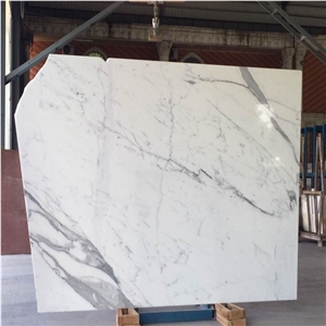 Statuario Bianco Marble Slabs