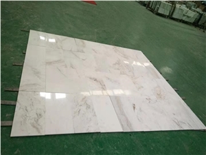 Chinese White Marble Tiles Polished
