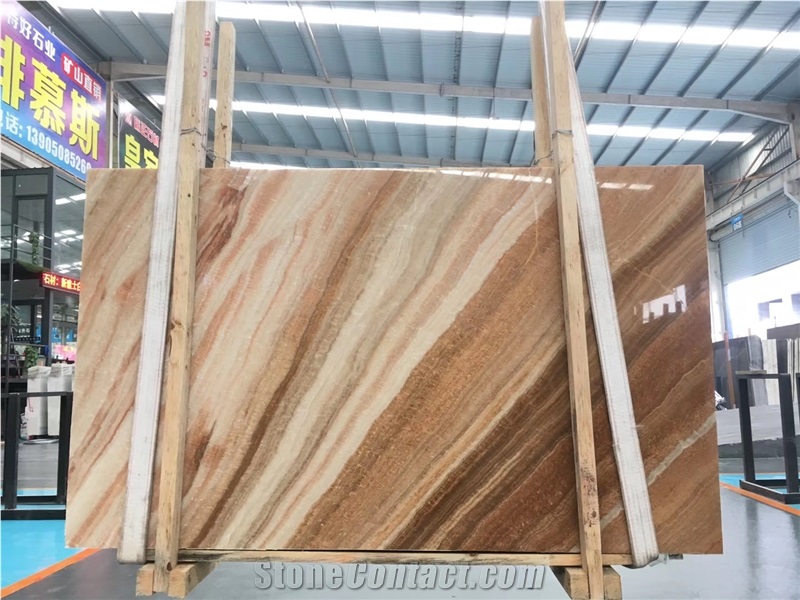 Golden Wood Marble, China Yellow Marble