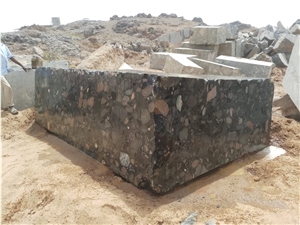 Black Marinace Granite Blocks