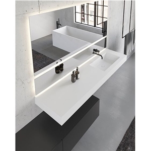Artificial Stone 2 Double Compartment Sink