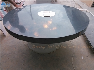 Artificial Stone Furniture Round Conference Table