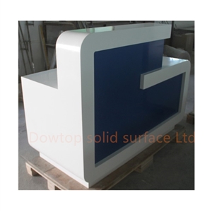 Artificial Stone Hospital Reception Front Counter