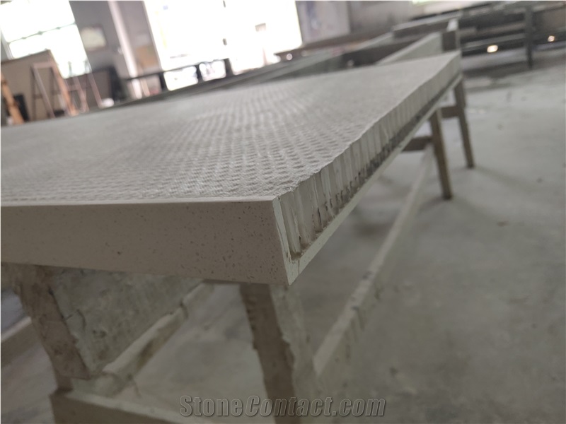 Artificial White Quartz Honeycomb Panels