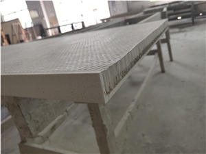 Artificial White Quartz Honeycomb Panels