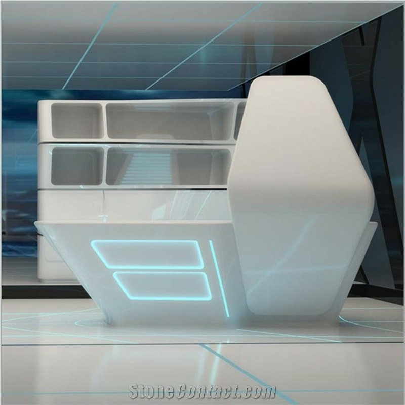 Commercial Custom Airport Front Desk Counter