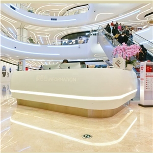 Commercial Custom Airport Front Desk Counter