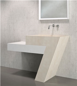 Corian Solid Surface Bathroom Wash Basin Sink