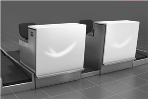 Custom Airport Departure Check in Counter