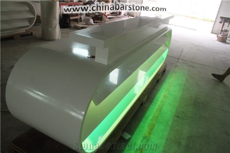 Durable Customized Stone Airport Reception Desk