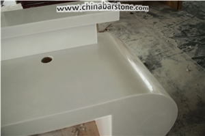 Durable Customized Stone Airport Reception Desk