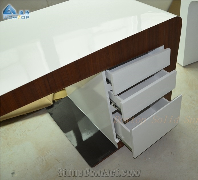 Factory Supply Modern Z Shaped Office Manager Desk