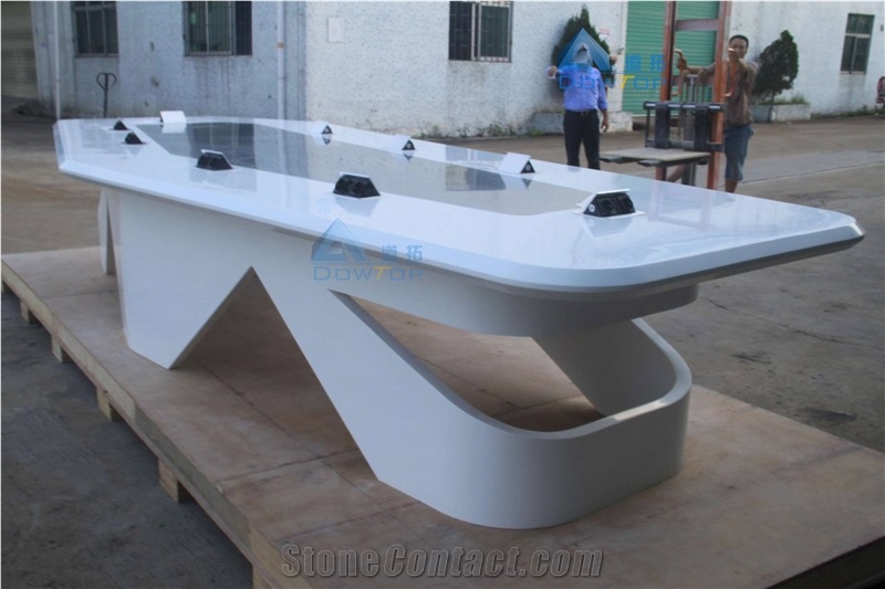 High End Corian Office Conference Meeting Table