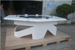 High End Corian Office Conference Meeting Table
