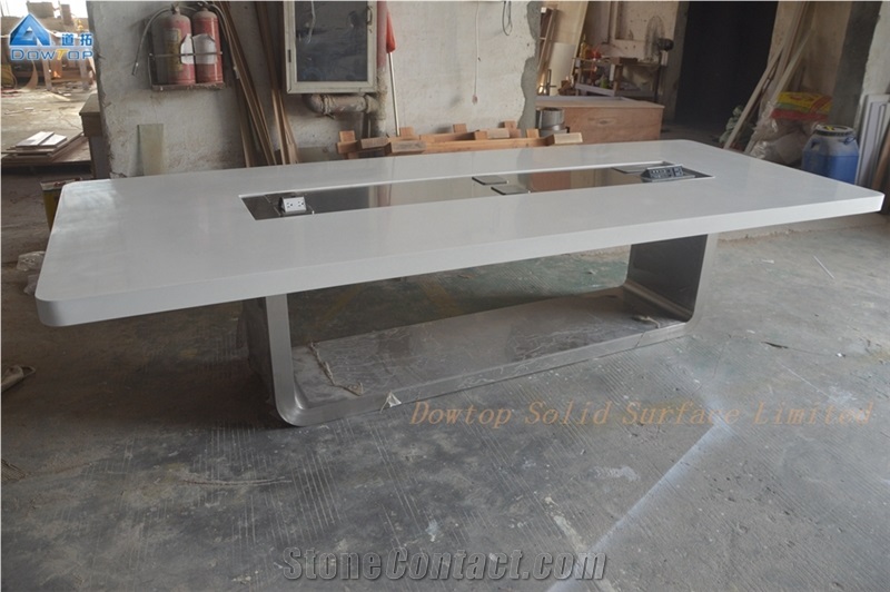 High Glossy Conference Table Meeting Desk