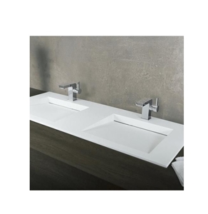 High Quality Solid Surface 2 Double Sink