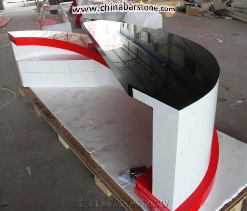 Modern Design Pure Acrylic Solid Surface Counter