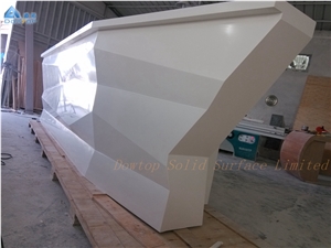Night Club Furniture Solid Surface Bar Counter