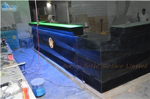Oem Bar Counter Solid Surface Countertop