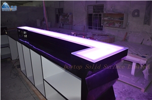 Oem Bar Counter Solid Surface Countertop