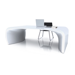 Pure White Office Table Utive Office Desk