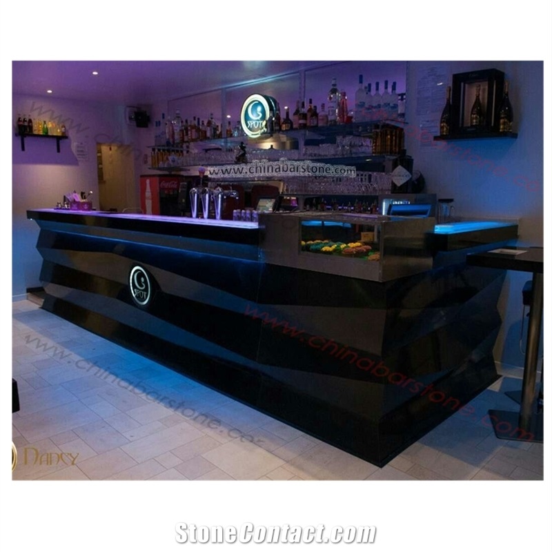 Solid Surface Artificial Marble Bar Counter Price