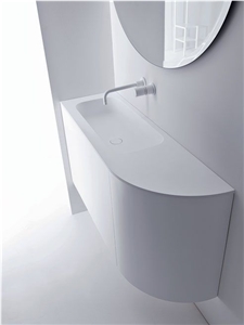 Solid Surface Artificial Stone Bathroom Basin Sink
