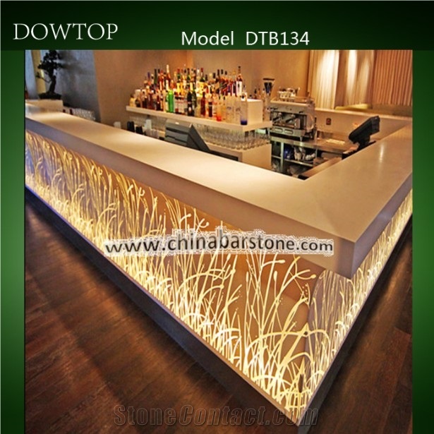 Solid Surface Restaurant Bar Countertop