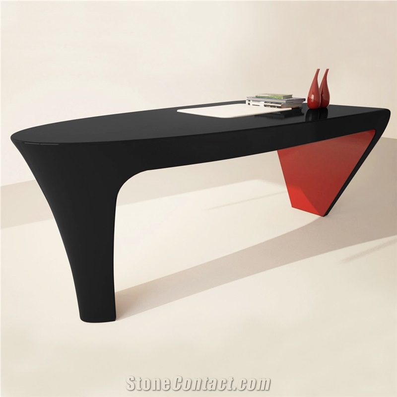 Special Design Black Home Office Desk