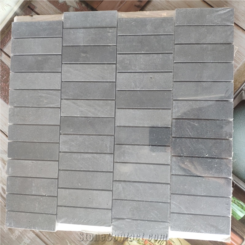 Black Mixed White Marble Waterjet and 3d Mosaic