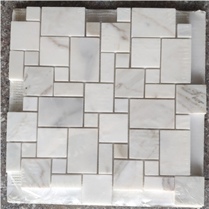 Decorative Mosaic Tile,Calacatta Marble Mosaic