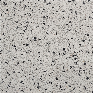 Grey Cement Mix Marble Terrazzo Flooring Tiles