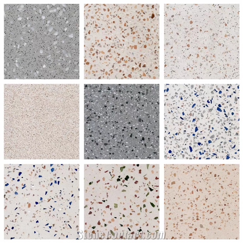 New Polished Terrazzo Cement Tiles Hot Pattern