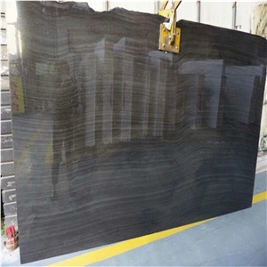 Black Wooden Marble Slabs