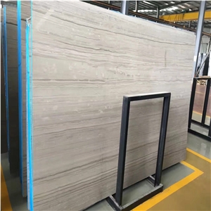 China Athens Grey Wood Vein Marble Slabs Tiles
