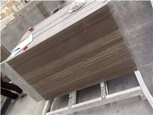 China Coffee Wooden Vein Marble Floor Wall Tiles