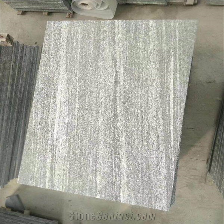 China Landscape Grey Granite G302 Flamed Tiles