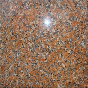 China Marple Red Granite G562 Polished Tiles