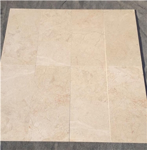 China New Crema Marfil Beige Marble Paving Tiles