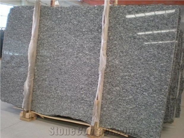 China Spray Sea Wave White Granite 2cm 3cm Slabs