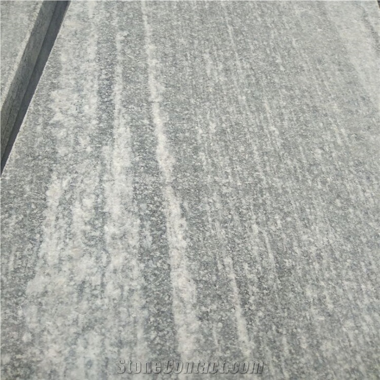 Cloudy Grey Granite G302 Flamed 2cm 3cm Tiles