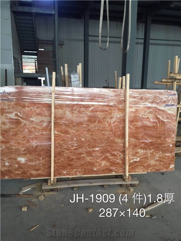 Filipina Tea Rose Classical Marble Slabs Tiles